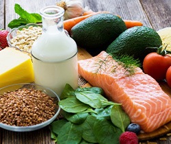 Spread of healthy foods