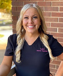 Dental hygienist Laci